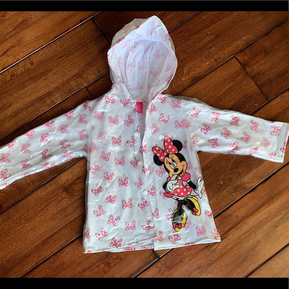 Toddler Girl Disney raincoat.